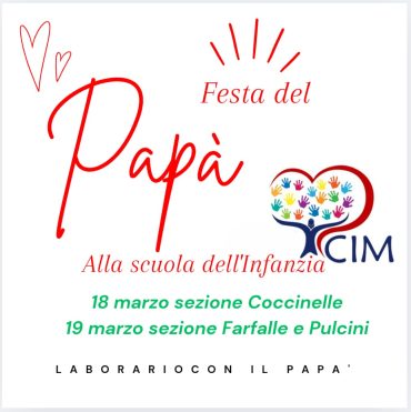 Festa del Papà all’Infanzia: un’occasione speciale per creare insieme!
