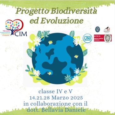 Progetto Biodiversità ed Evoluzione: un viaggio alla scoperta del pianeta